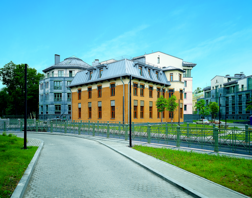 Appartementen op Stone Island