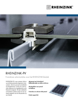 RHEINZINK-PV Solarsysteem