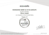 Certificate EcoVadis 2023