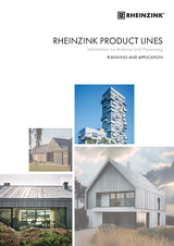 RHEINZINK productlijn materiaaleigenschappen EN